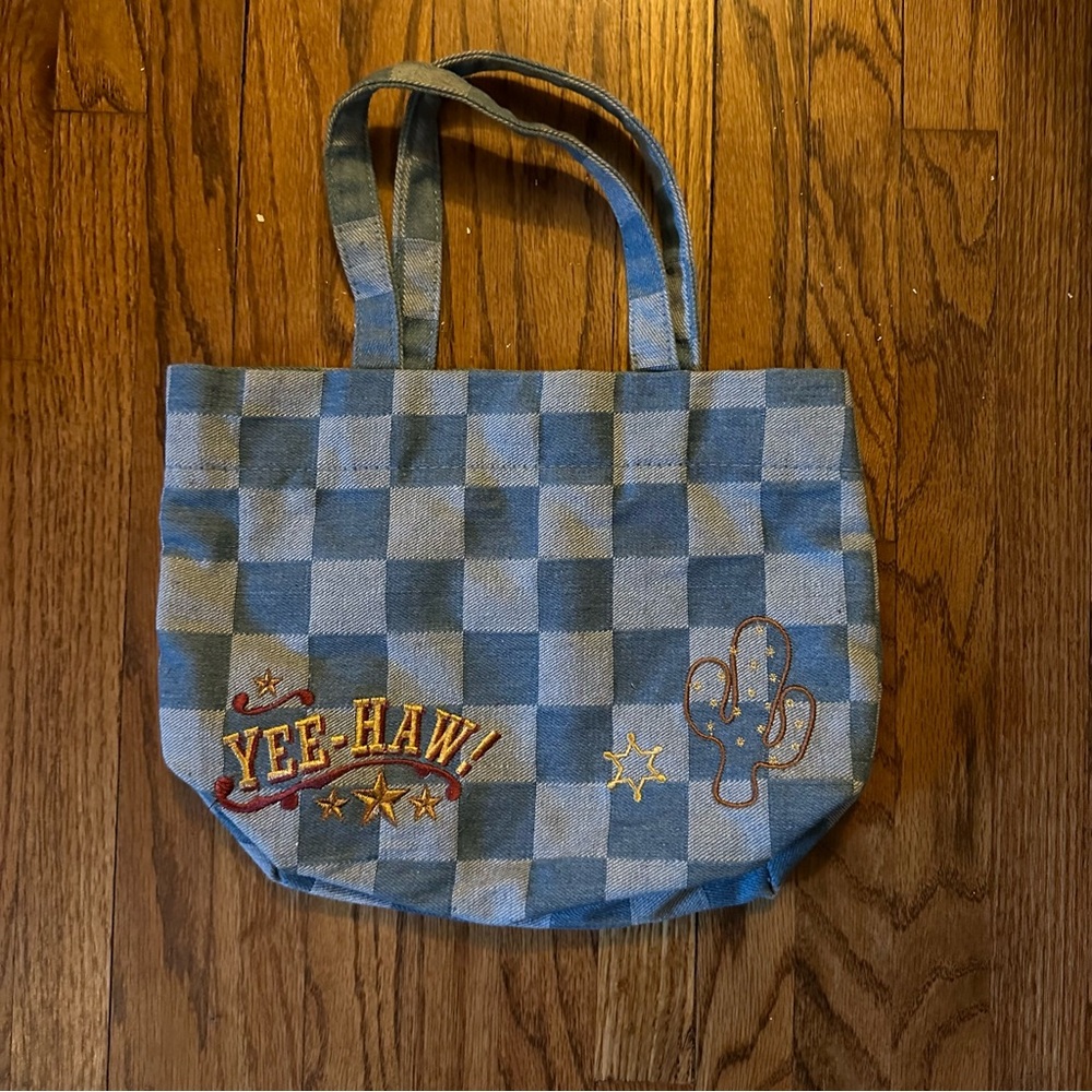 “Yeehaw” Urban Outfitters denim mini bag
